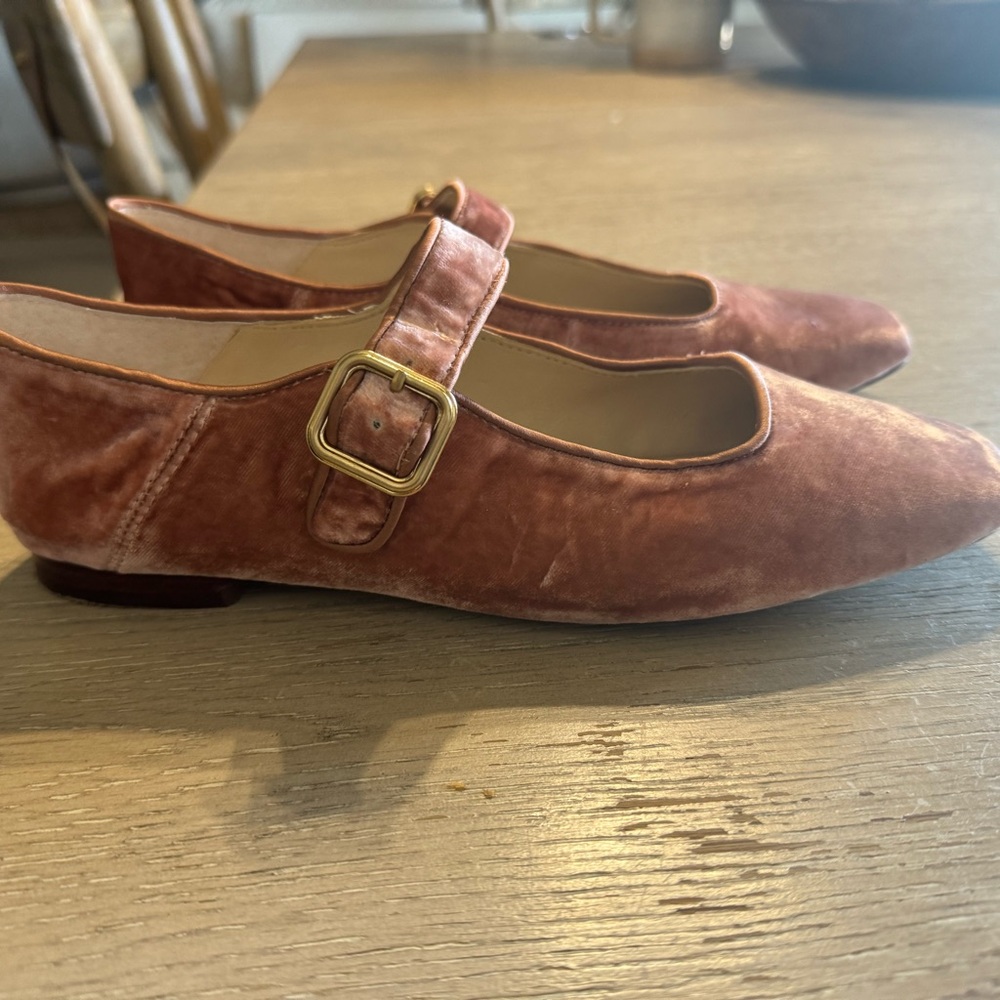 J Mclaughlin Macayle velvet Mary Jane’s sz 8